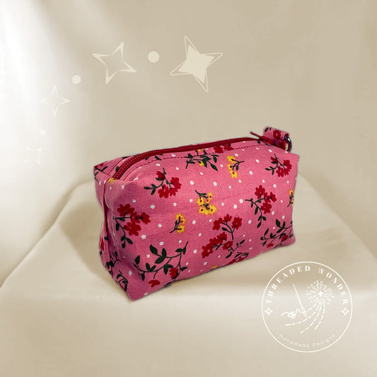 "Blush Carmine" Boxed Coin Purse