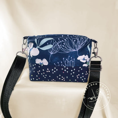 "Cerulean River" Mini Crossbody Boxed Purse